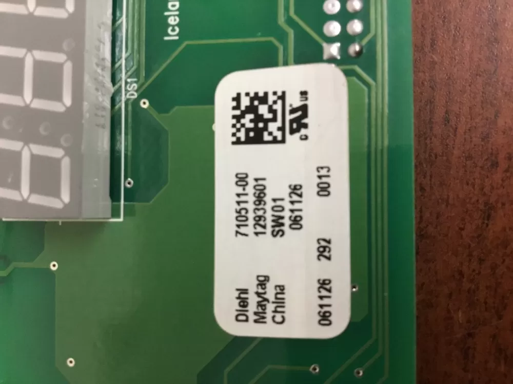 Maytag Amana 12939601 Refrigerator Control Board Dispenser AZ30941 | NR1660