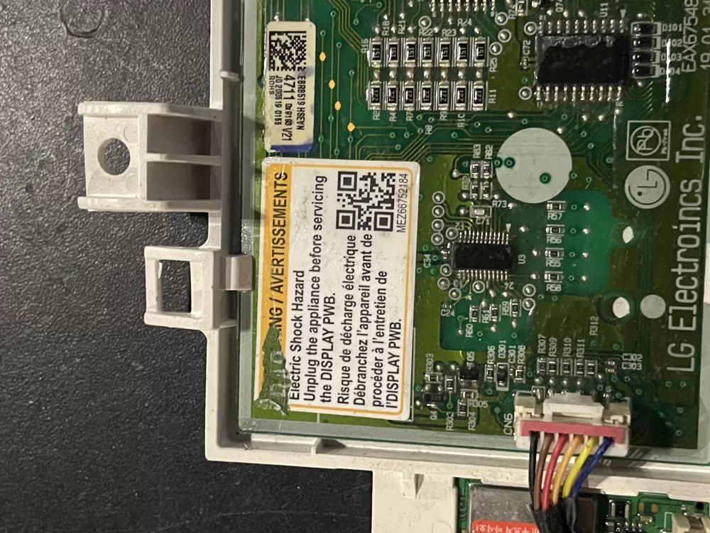 LG EBR85194711 Washer Control Board Panel AZ27176 | KM63