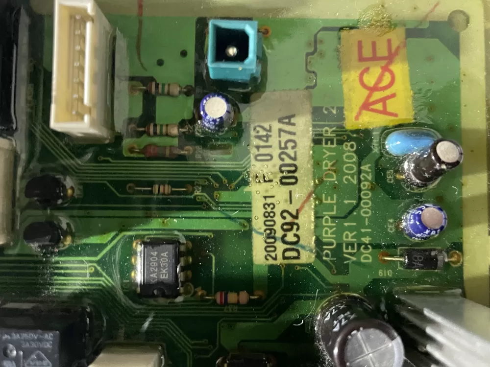 Samsung Main Control Board DC92-00247A AZ198036 | Wm2758