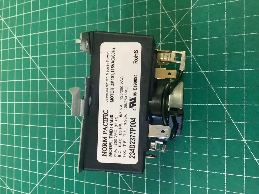 GE WE04X24550 234D2377P004 TMD14M30 Dryer Timer AZ200513 | NR2797