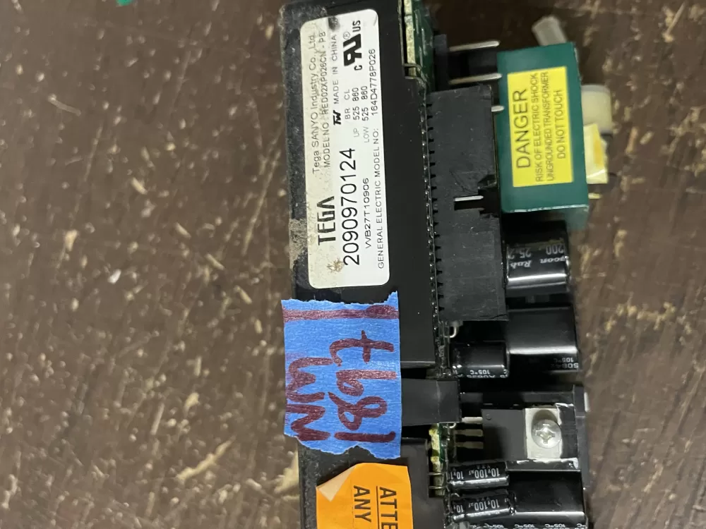 GE WB27T10906 164D4778P026 Range Oven Control Board AZ53533 | Wm1897