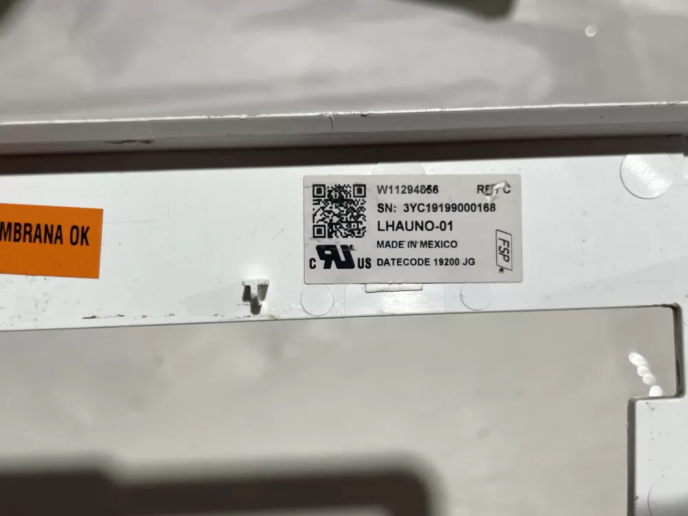 Whirlpool W11294856 W11318817  Control Board Panel white AZ142804 | Wmv213