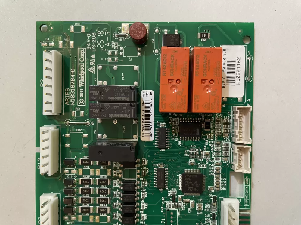 Whirlpool W10675033 W10801162 Refrigerator Control Board AZ143585 | KM2413