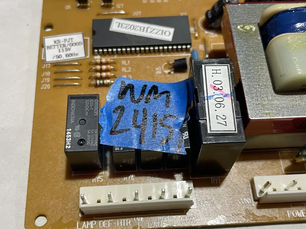 LG Kenmore AP4457386 6871JB1215A Refrigerator Control Board AZ143682 | Wm2415