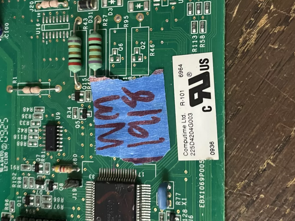 GE WR55X10968 225D4204G003 Refrigerator Main Control Board AZ55564 | Wm1918