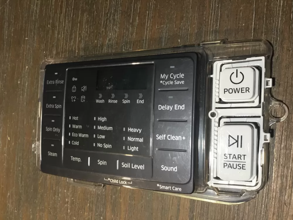 Samsung DC92-01607J  AP6243588  DC94-06643A  DC93-00376D  PS12084833 Dryer UI Control Board