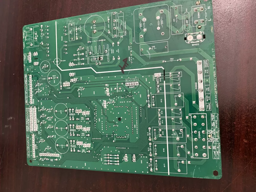 LG EBR67348002 Refrigerator Main Control Board PCB AZ36980 | BK386