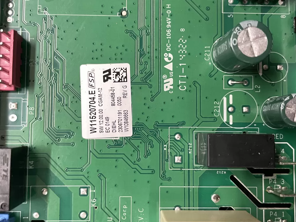 Whirlpool oven control board W11520704E AZ210424 | Wmv928
