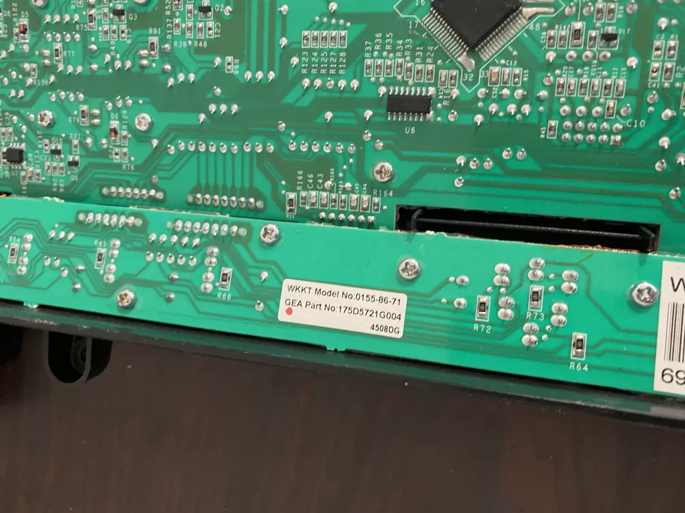 GE 175D5721G004 WH12X10387 Washer Control Board Interface AZ34347 | BK1695