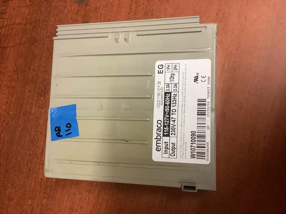 Kenmore W11087200 Refrigerator Control Board Inverter AZ197440 | AR110