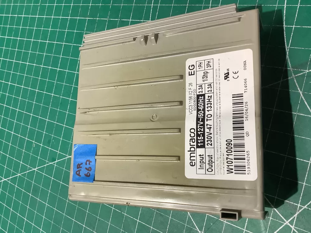 Kenmore W11087200 Refrigerator Control Board Inverter AZ196757 | AR667