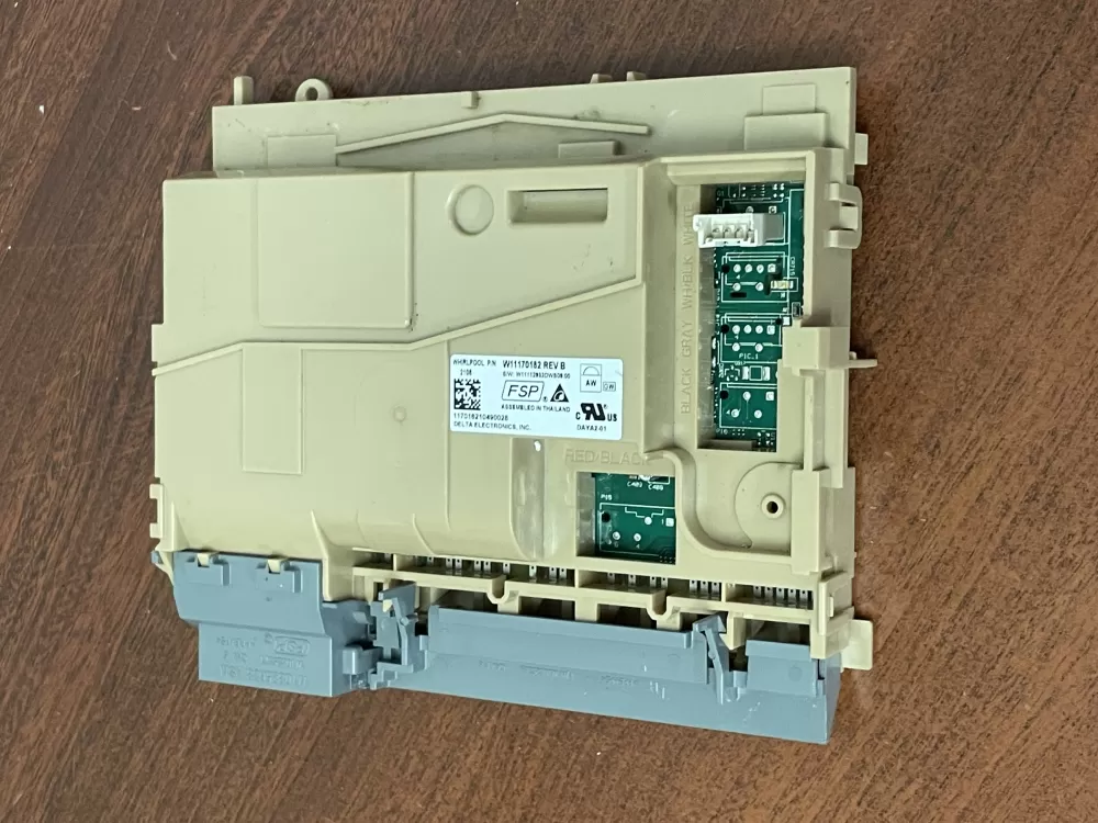 Whirlpool  Kenmore  Amana W10913610 W10913611 W11087212 W11087213 W11170182 W11306302 PS12704698 Dishwasher Control Board