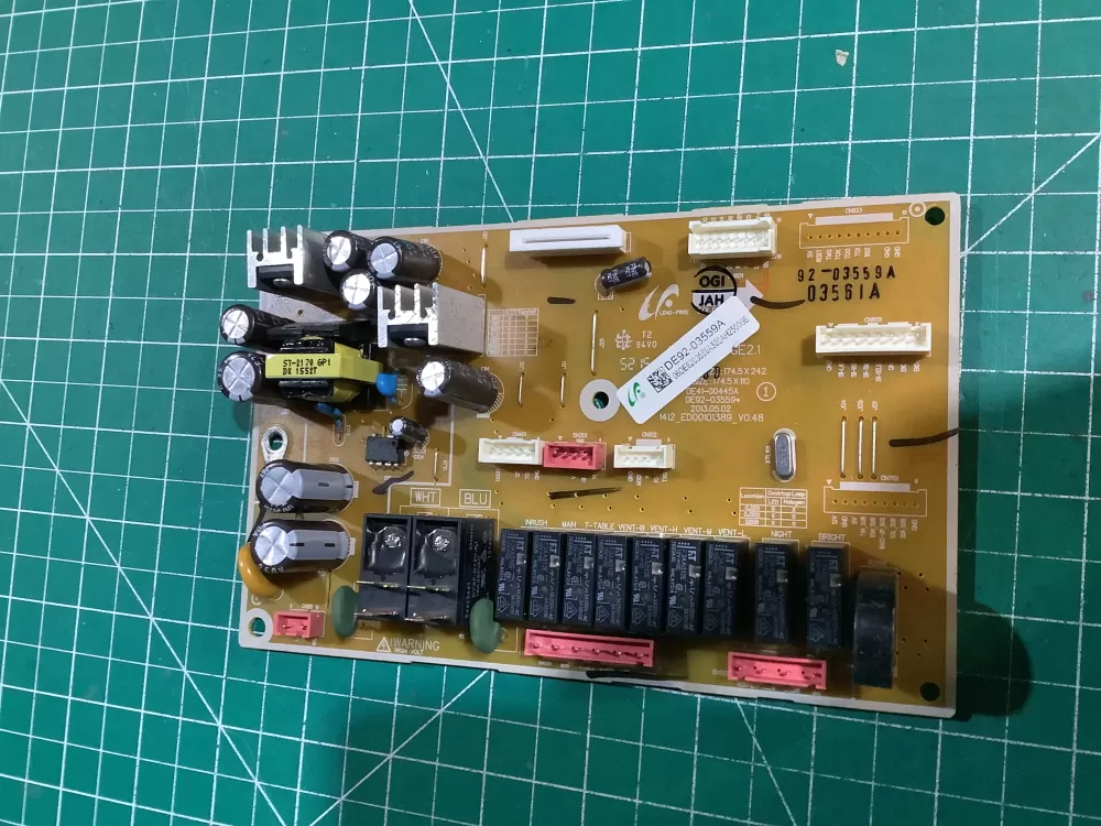 Samsung DE92-03559A Microwave Control Board PCB Assembly AZ166318 | NR2556