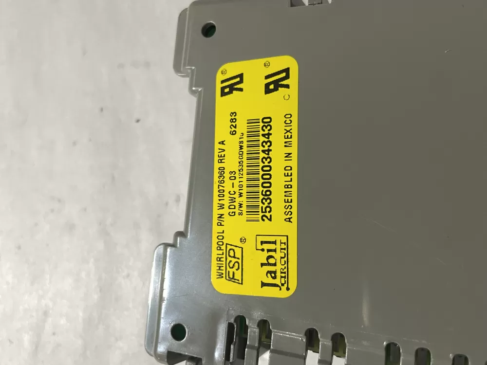 Kenmore KitchenAid W10084141 Dishwasher Control Board AZ201642 | Wm2428