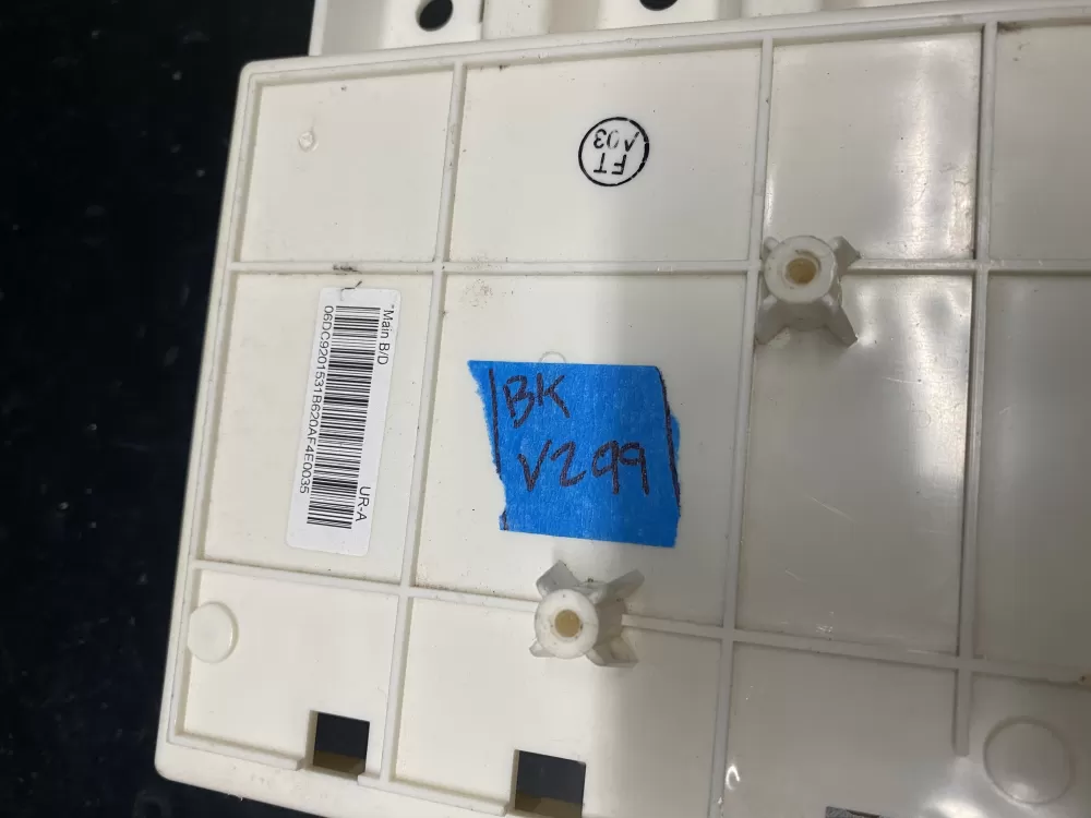 Samsung DC92-01378C Washer Control Board PCB AZ15705 | BKV299