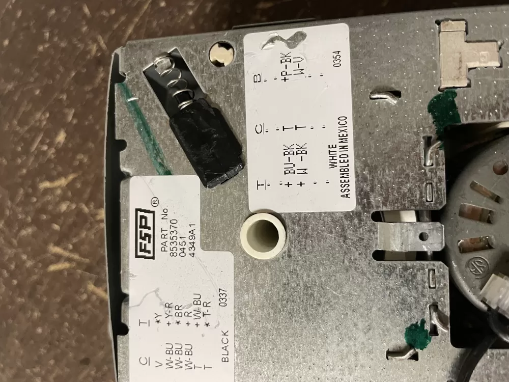 Frigidaire Kenmore Whirlpool 8535370 Dishwasher Timer AZ56742 | Wm2017