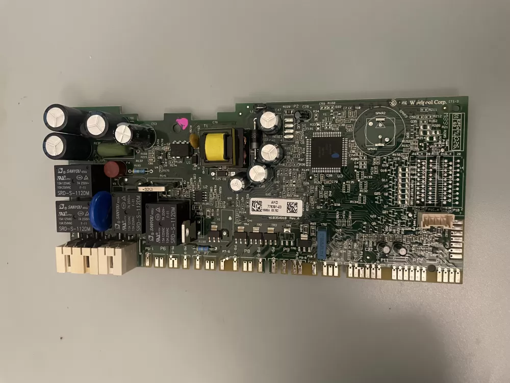 Whirlpool W10647592  W10354910  M1835-4918 Dishwasher Control Board