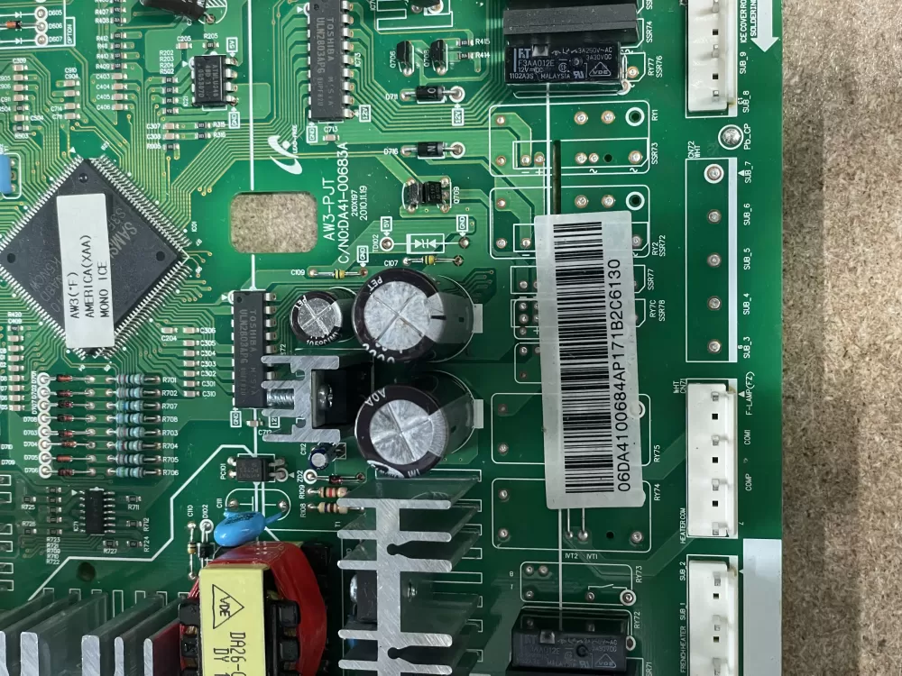 Samsung AP4700500 DA41 00684A Refrigerator Control Board AZ19269 | KM980