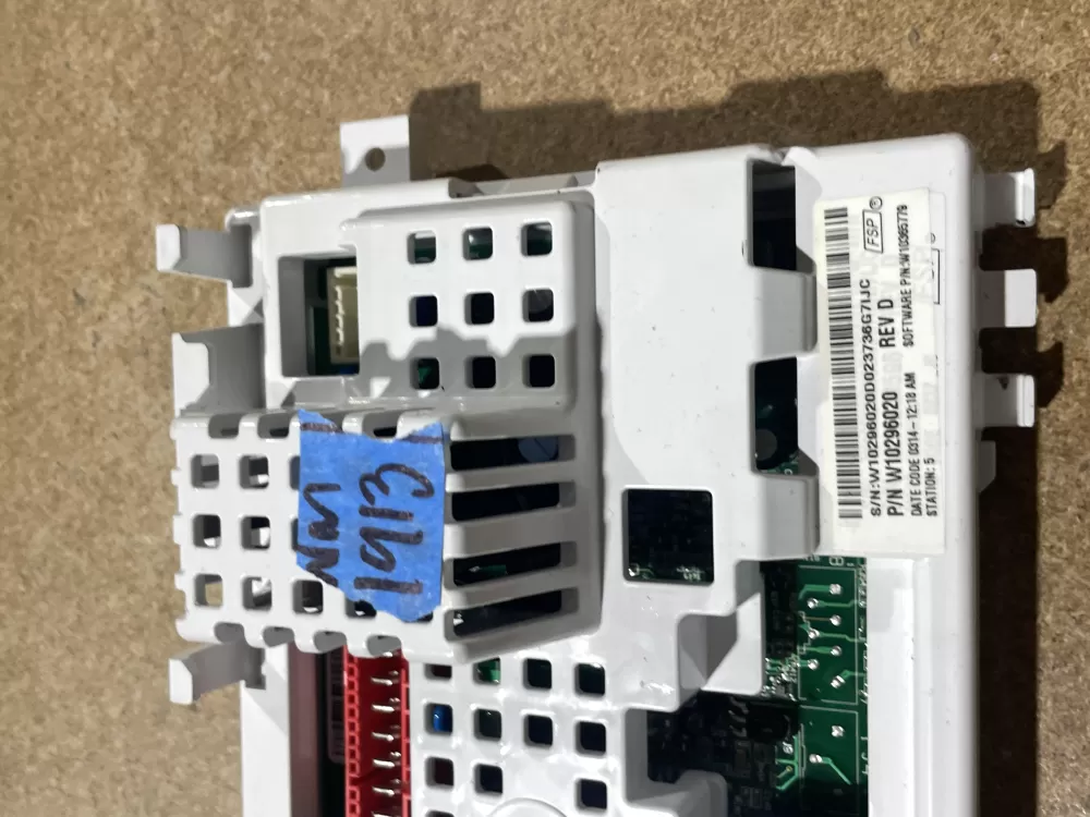 Maytag W10393448 W10296020 W10296105 Washer Control Board AZ61876 | Wm1913