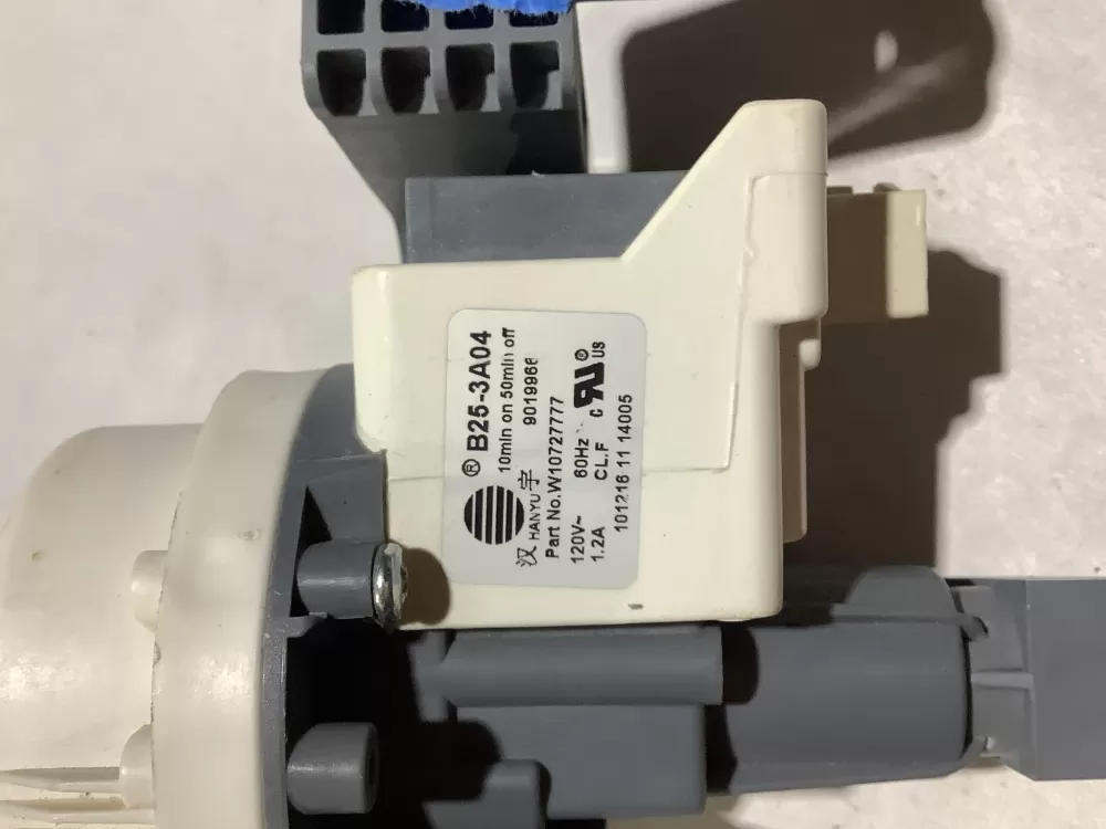 Whirlpool W10727777 W10876600VP Washer Drain Pump AZ128387 | Sl219