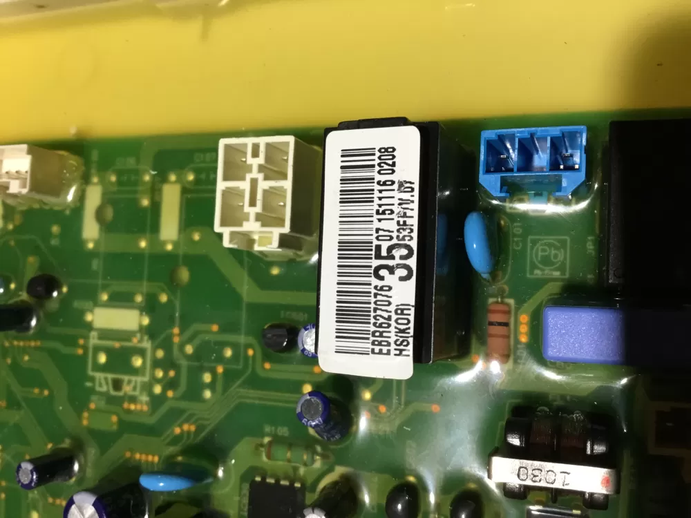 LG EBR62707635 Dryer Control Board AZ85073 | NRV643