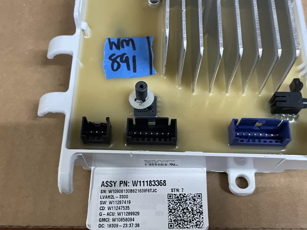 Whirlpool Maytag W11183368 W11195970 Washer Control Board AZ101771 | Wm891