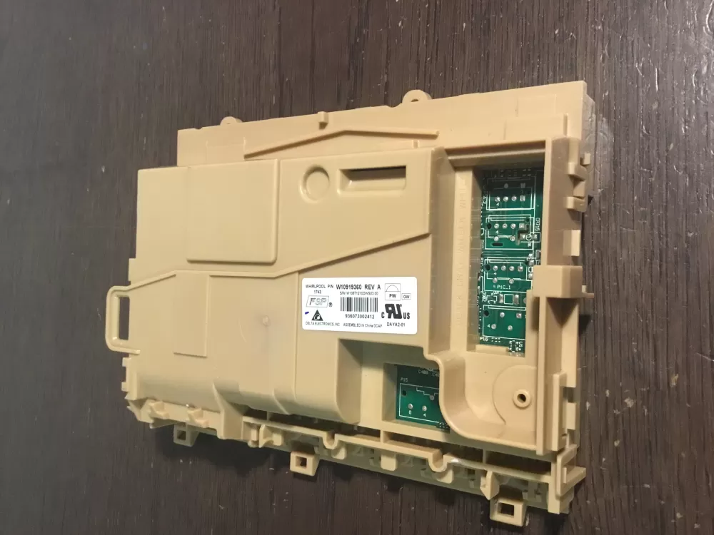 Whirlpool W10919360 W11087226 PS12070630 Dishwasher Control Board