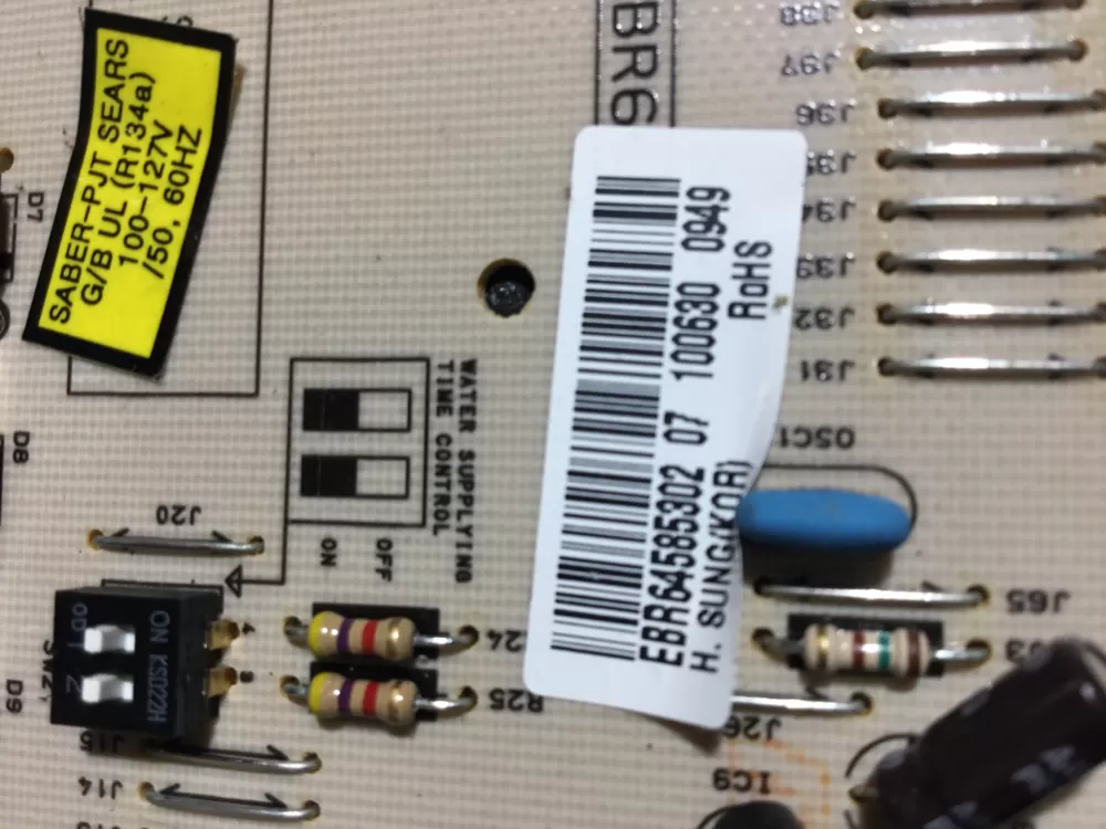 LG Kenmore EBR64585302 EBR64585307 Refrigerator Control Board AZ96219 | NR48