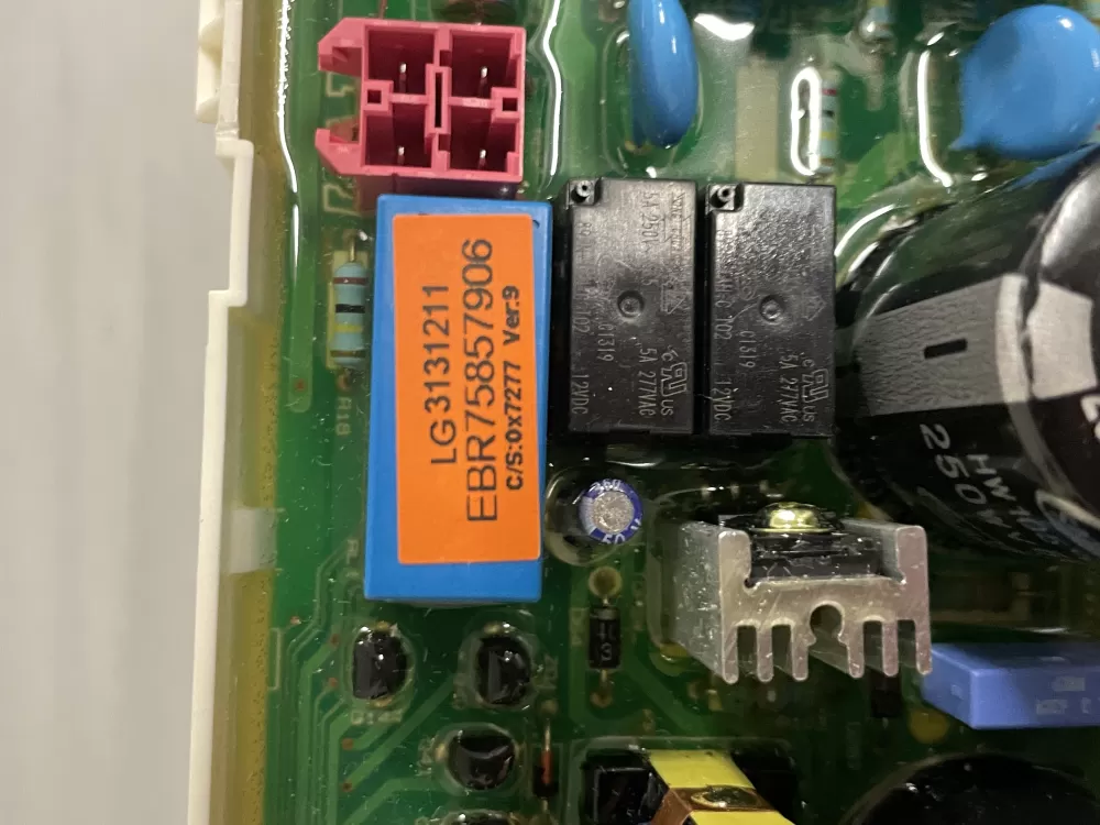 LG EBR75867906 Washer Control Board AZ204777 | Wmv912