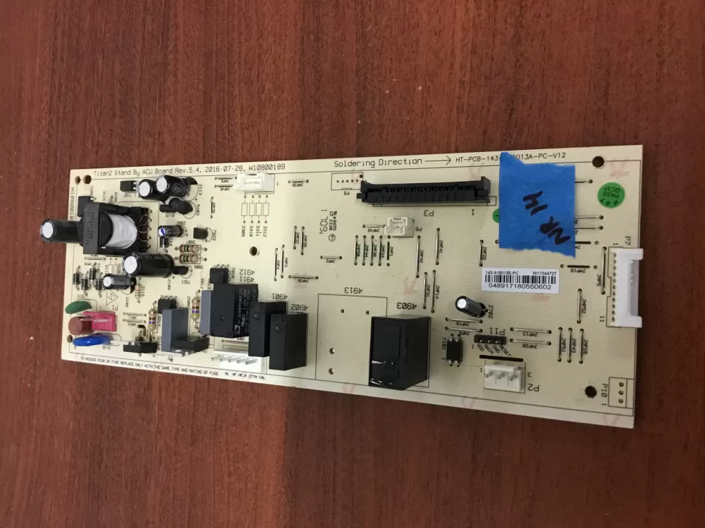 Whirlpool Maytag W11044727 Microwave Control Board Panel AZ35395 | NR14