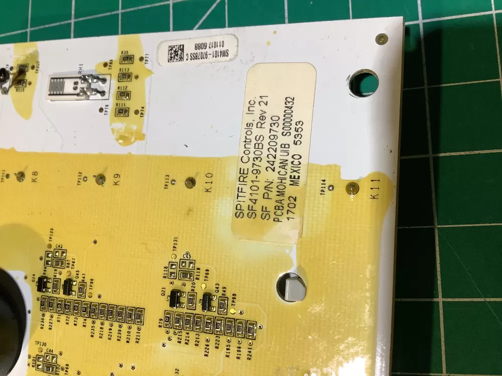 Frigidaire AP6285796 Refrigerator Display Control Board P# AZ130916 | NR2336