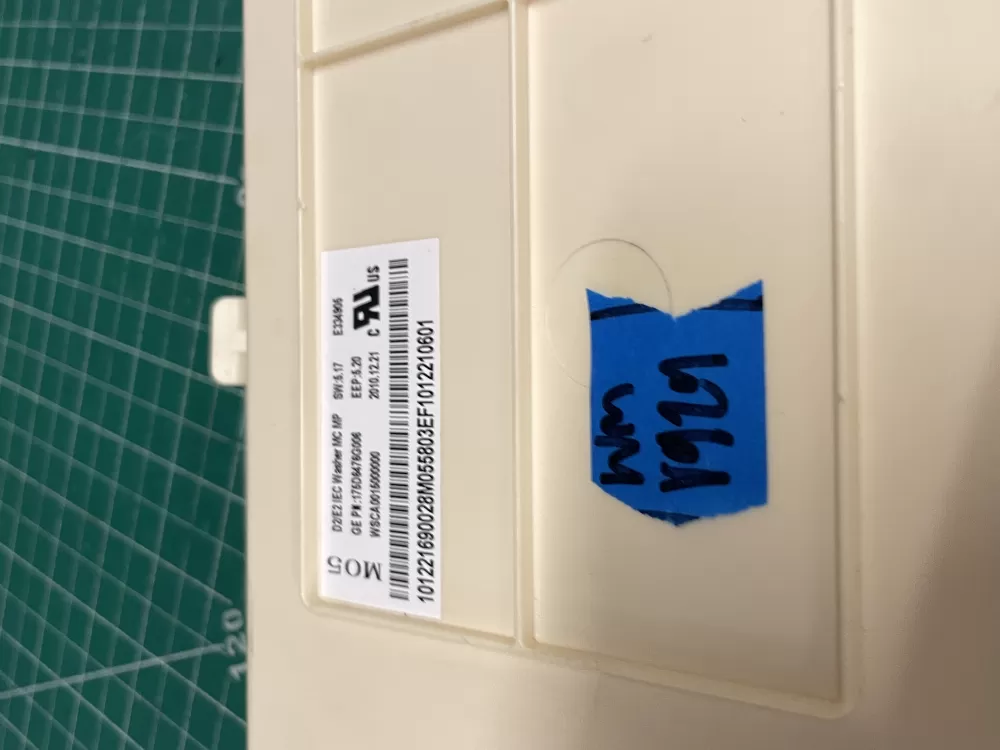 GE WASHER CONTROL BOARD WH12X10486 175D6476G006 AZ210446 | Wmv929