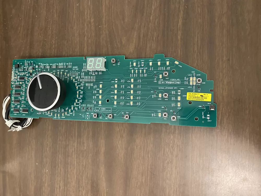 Whirlpool W10563777 Washer Control Board