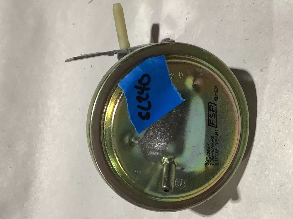 Whirlpool 738 848 2 Washer Water Level Pressure Switch AZ131323 | Sl240