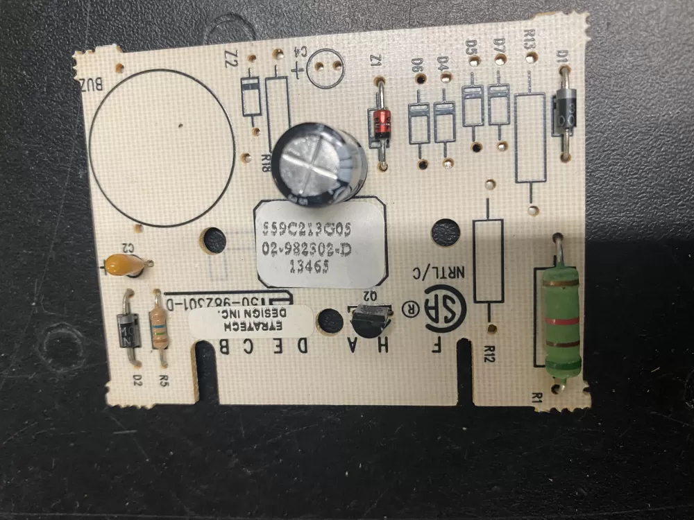 GE 559C213G05 50-982301- 50-982301- Dryer Control Board AZ15193 | BK695