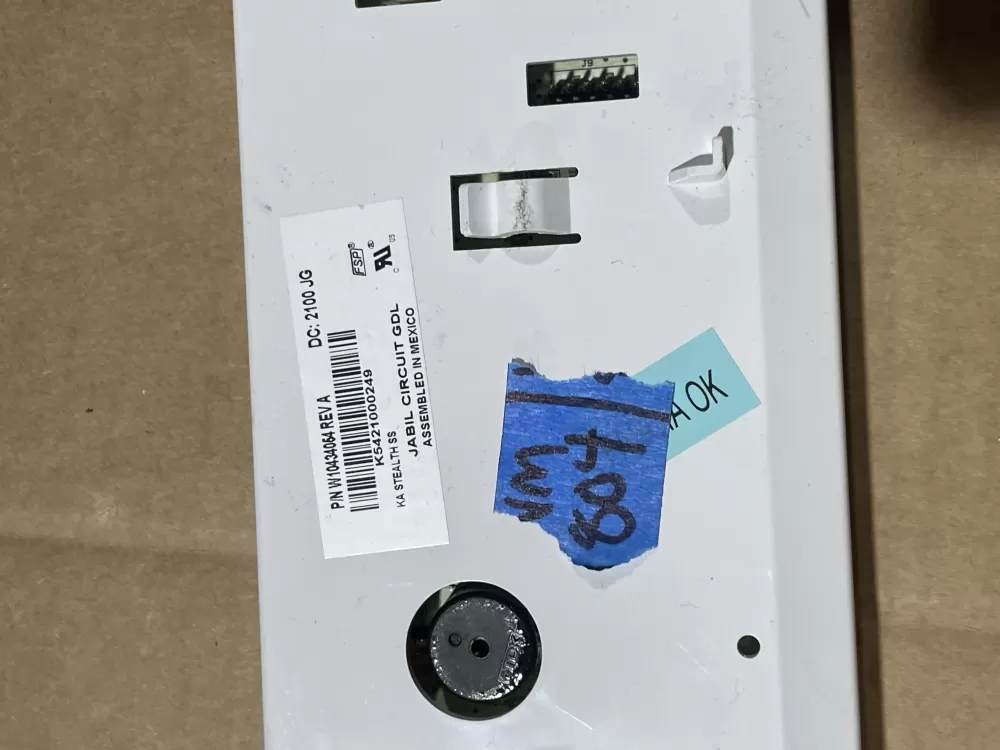 Whirlpool W10434054 Refrigerator Dispenser control Board AZ86455 | Wm804