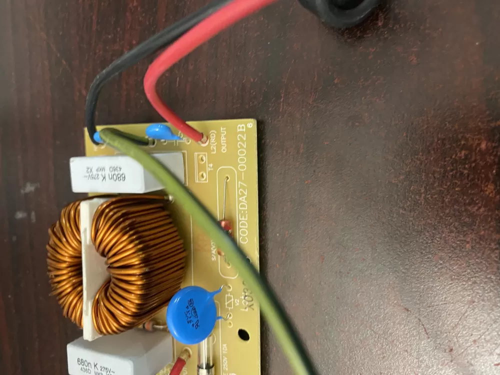 Samsung 00043D 00022B Refrigerator Control Board Noise Filter AZ39663 | BK564