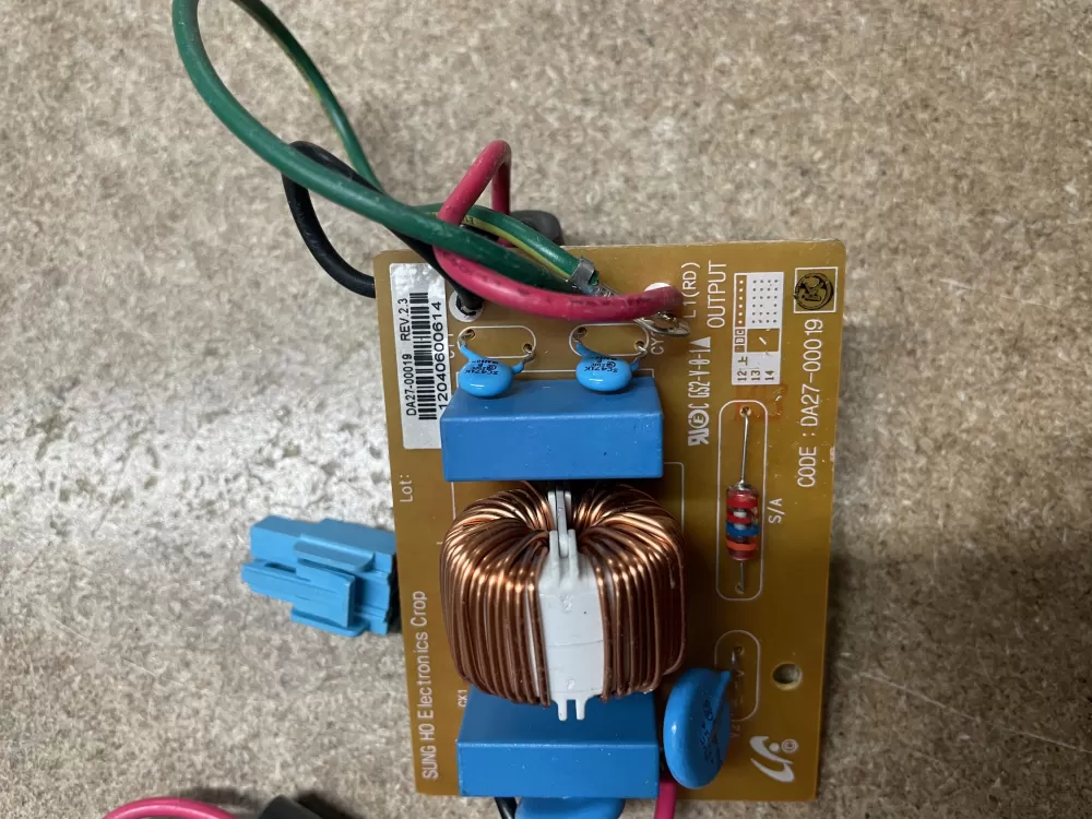 Samsung DA27 00019K Refrigerator Control Board Filter Noise AZ7629 | KM1518