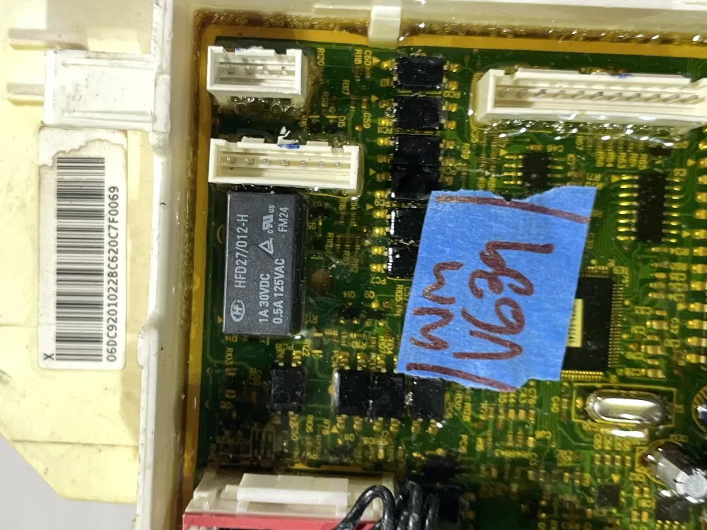 Samsung DC92 01022B DC9201022B Washer Control Board AZ154705 | Wmv639