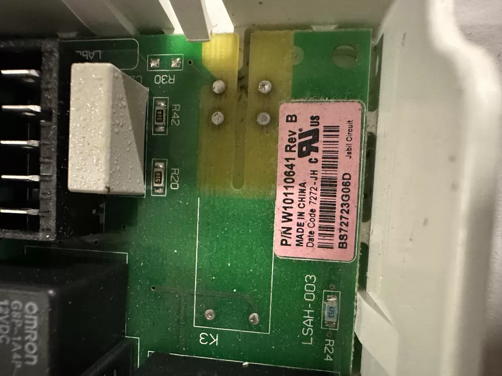 Whirlpool Kenmore AP6015062 W10110641 Dryer Control Board AZ138886 | KC1547