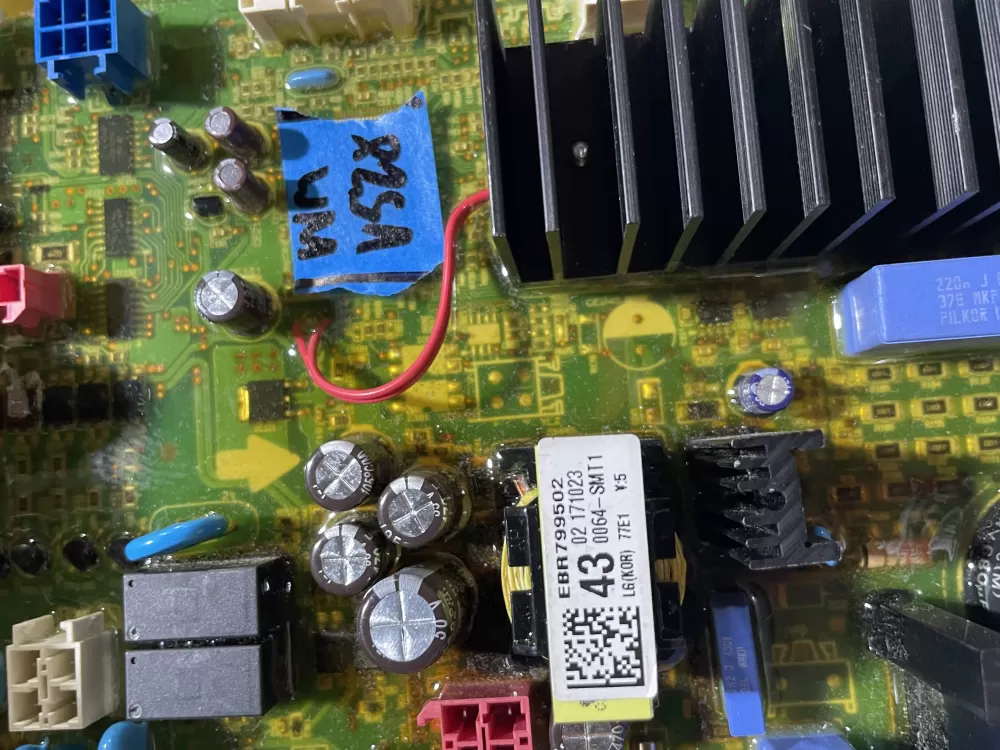 LG EBR79950243 Dryer Washer Control Board Combo Main AZ141493 | Wmv528