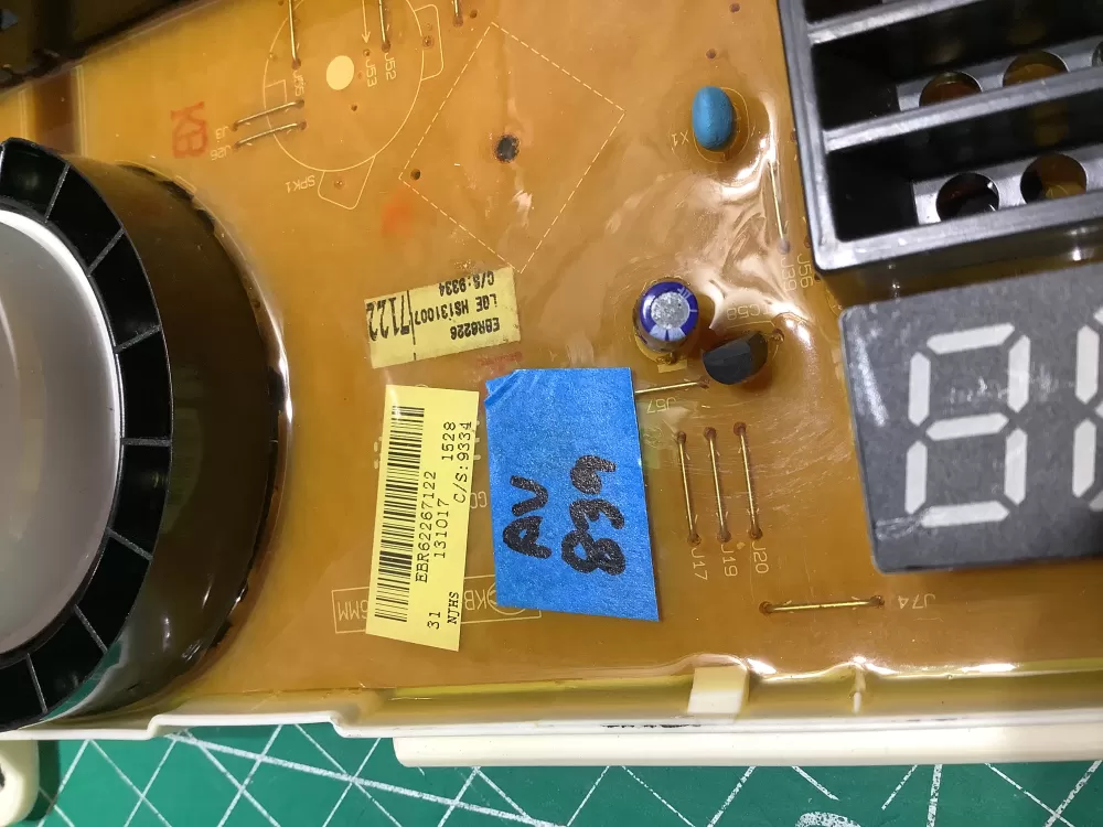 LG EBR62267117 EBR62267122 PS7792454 Washer Control Board AZ186464 | AV839