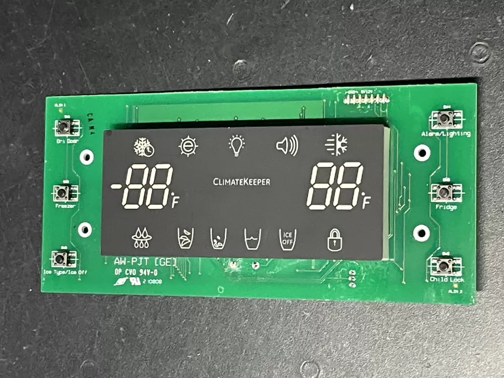 Samsung DA41-00475E Refrigerator Control Board UI LED
