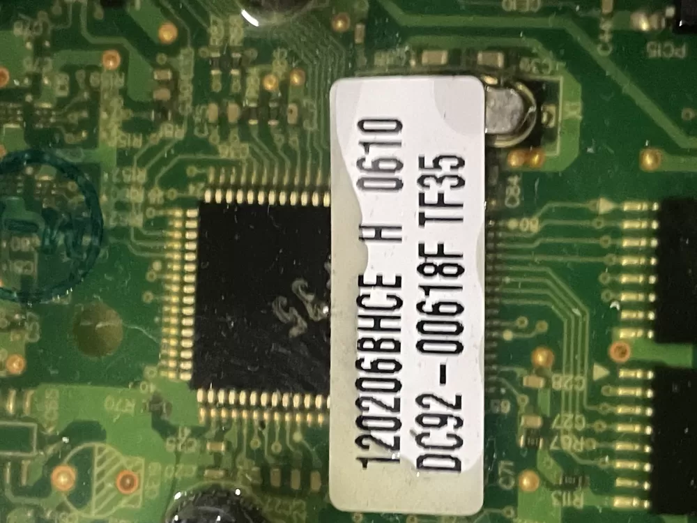 Samsung DC92-00618F Washer Control Board AZ26776 | WMV223