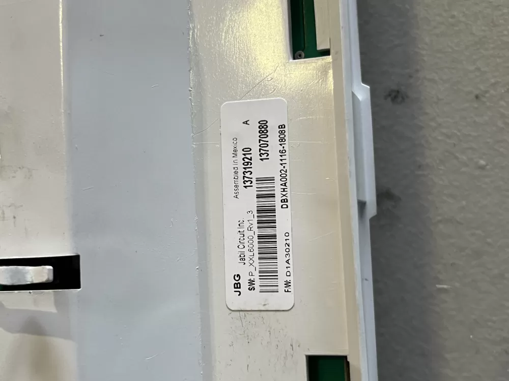 Frigidaire 137319210 137070880 Dryer Control Board AZ44320 | JT1736