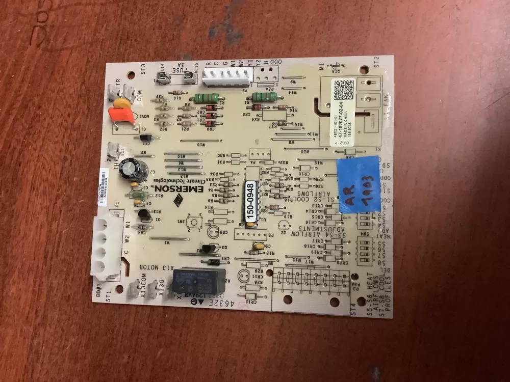 Rheem Air Handler Control Board 47-102077-02-04 156-9735 AZ195699 | AR1903