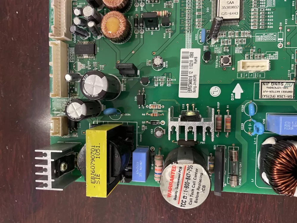 LG EBR67348016 Refrigerator Control Board AZ38685 | KM255