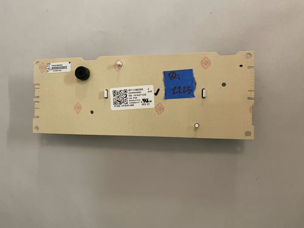 Maytag W11186265 Washer Control Panel W11325573 AZ121472 | BK2229