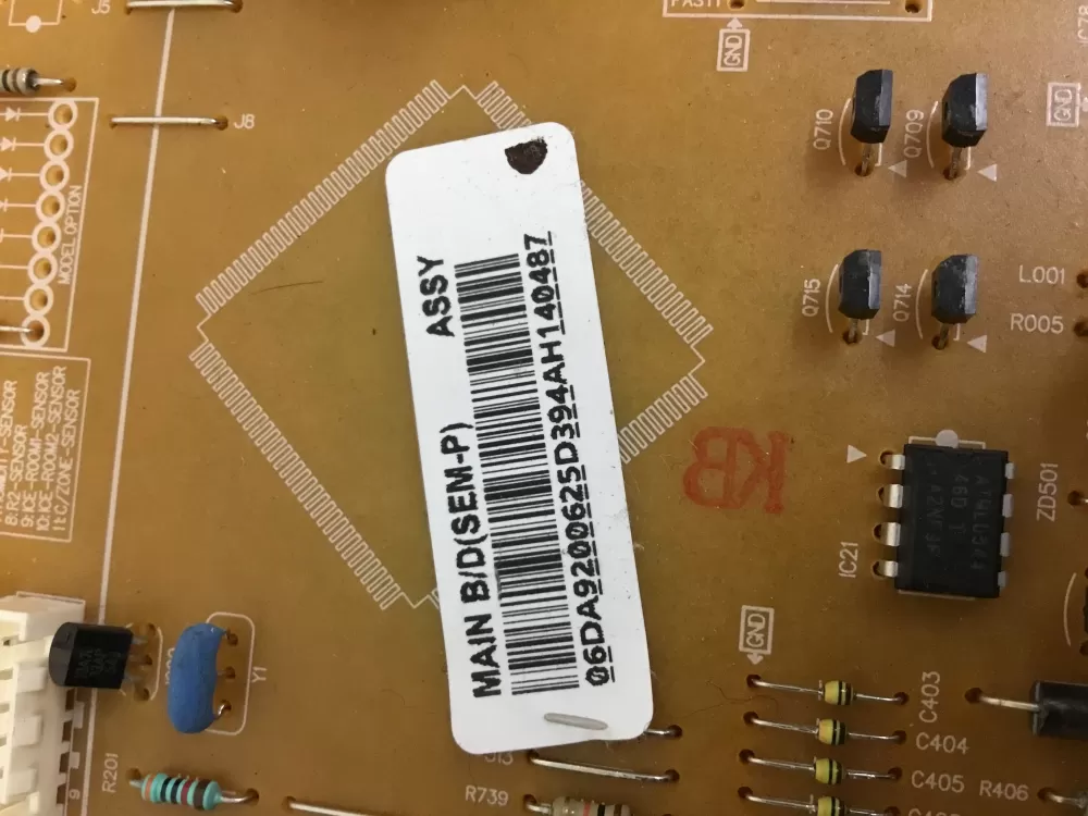 Samsung DA92 00625D Refrigerator Control Board AZ29673 | NR1073