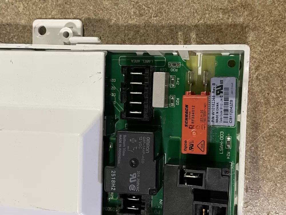 Maytag  Whirlpool  Kenmore WPW10174746  AP6016287  W10174746  1546524  PS11749573  W10177388  W10182365  W10182365R Dryer Control Board